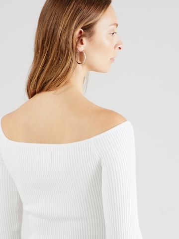 Pull-over HOLLISTER en blanc