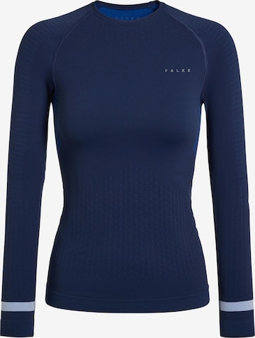 FALKE Base Layer in Blue: front