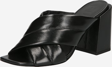 FURLA - Sapato aberto em preto: frente