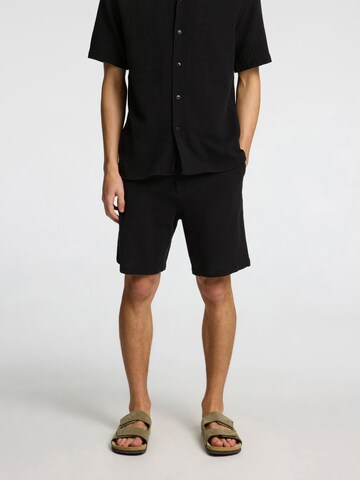 SELECTED HOMME regular Bukser i sort: forside