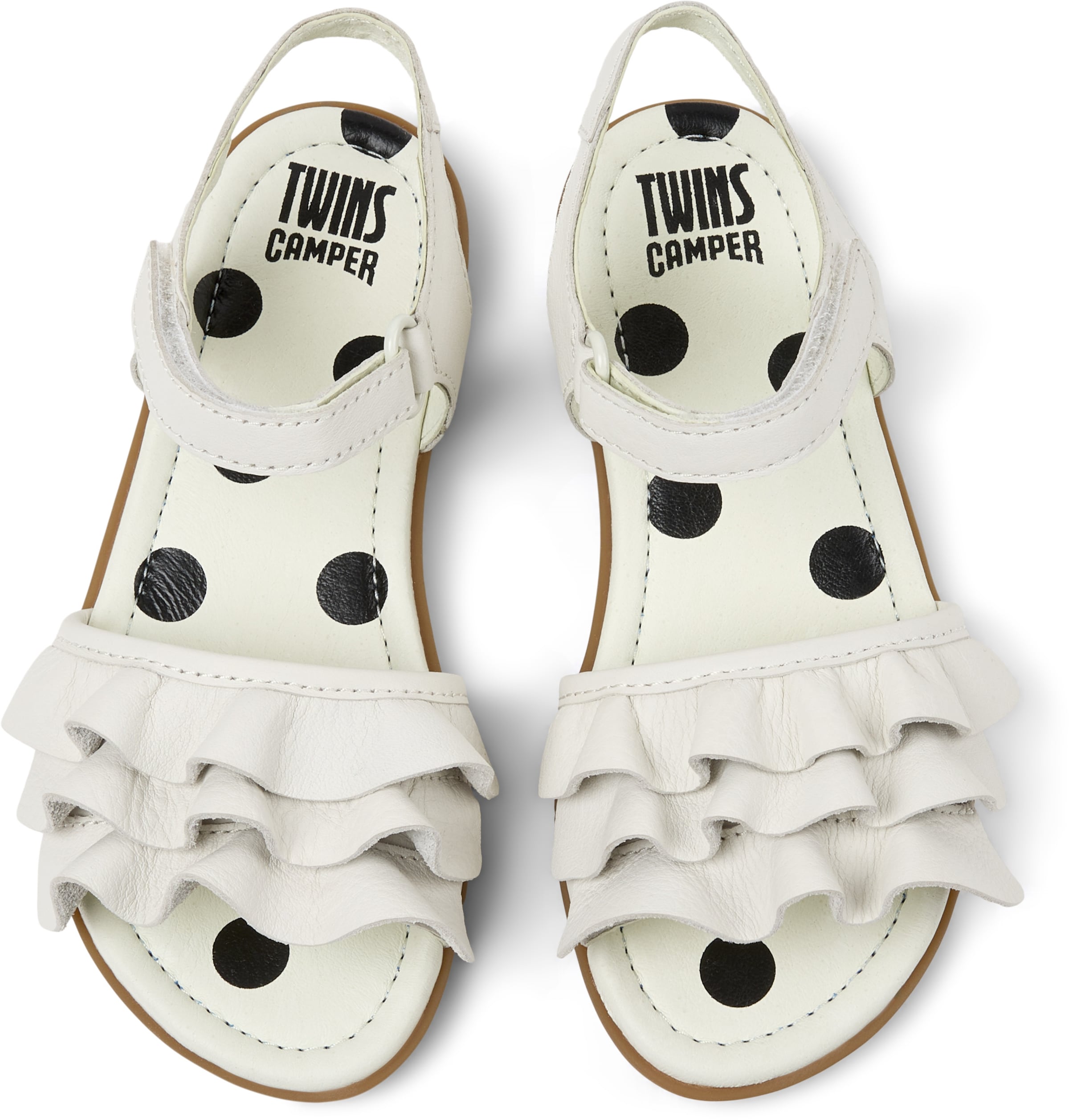 CAMPER Sandalen ' Right Kids Twins ' in Wit