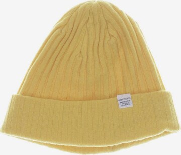NORSE PROJECTS Hat & Cap in One size in Yellow: front