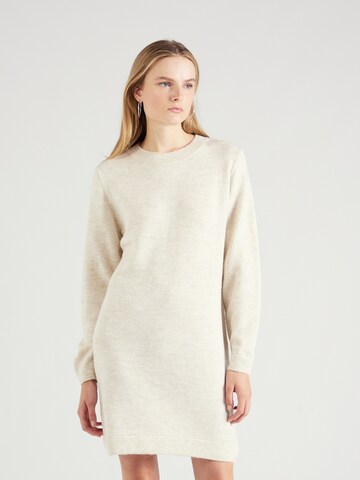 JDY Knitted dress 'JENNY' in Beige: front