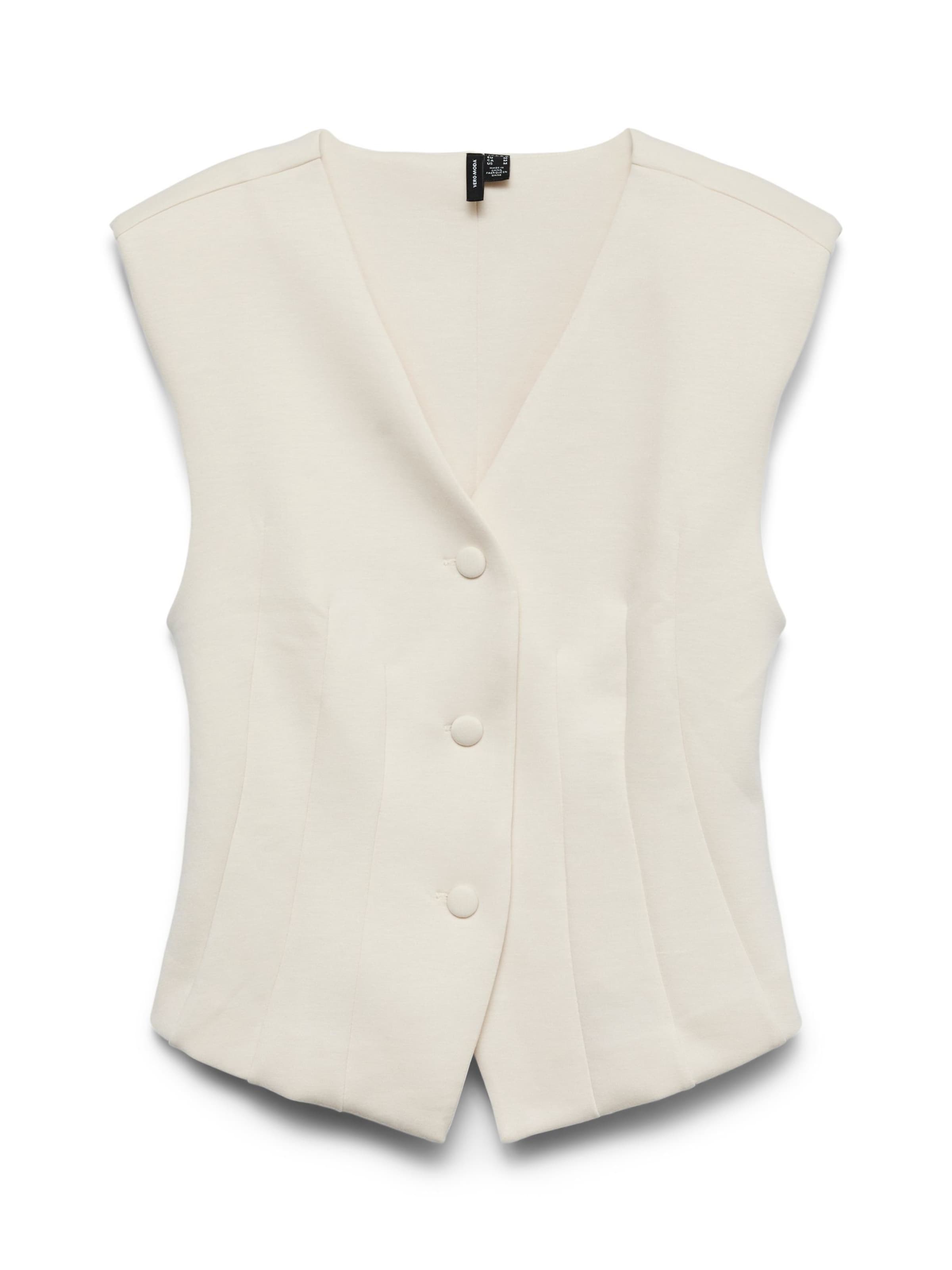 Chemisier 'VMScarlet' VERO MODA en blanc : devant