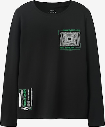 NAME IT - Camiseta 'NKMVUX' en negro: frente