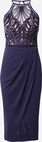 Lipsy Φόρεμα κοκτέιλ 'CORNELLI' σε μπλε: μπροστά
