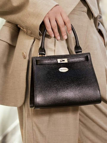 MAC DOUGLAS Handtas 'Mac Douglas Sacs À Main MINI Temple Buni Cuir Noir' in Zwart