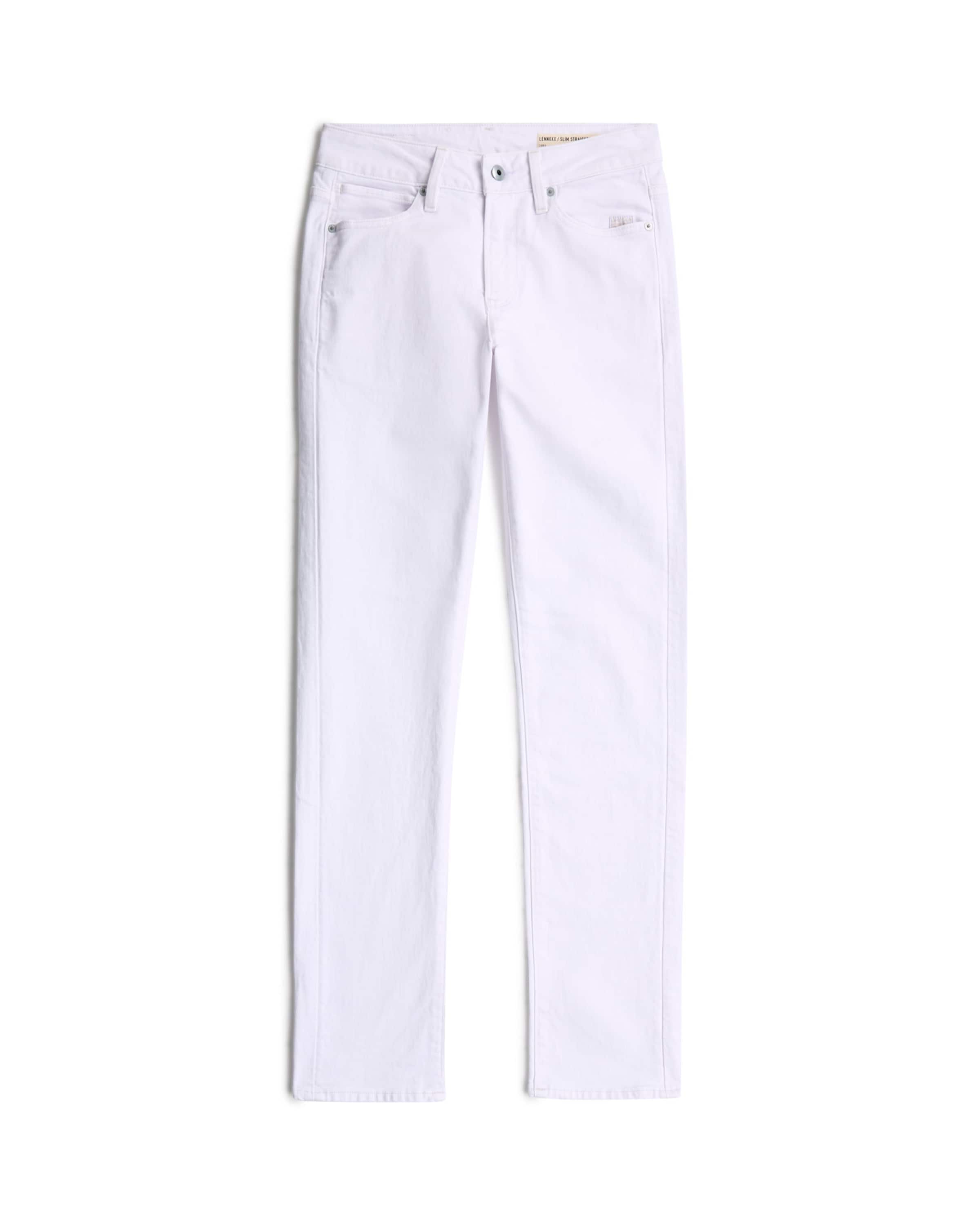 G-STAR Regular Jeans 'G-STAR Slim Straight Jeans' in White: front
