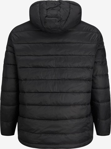 Veste mi-saison 'Ace' Jack & Jones Plus en noir