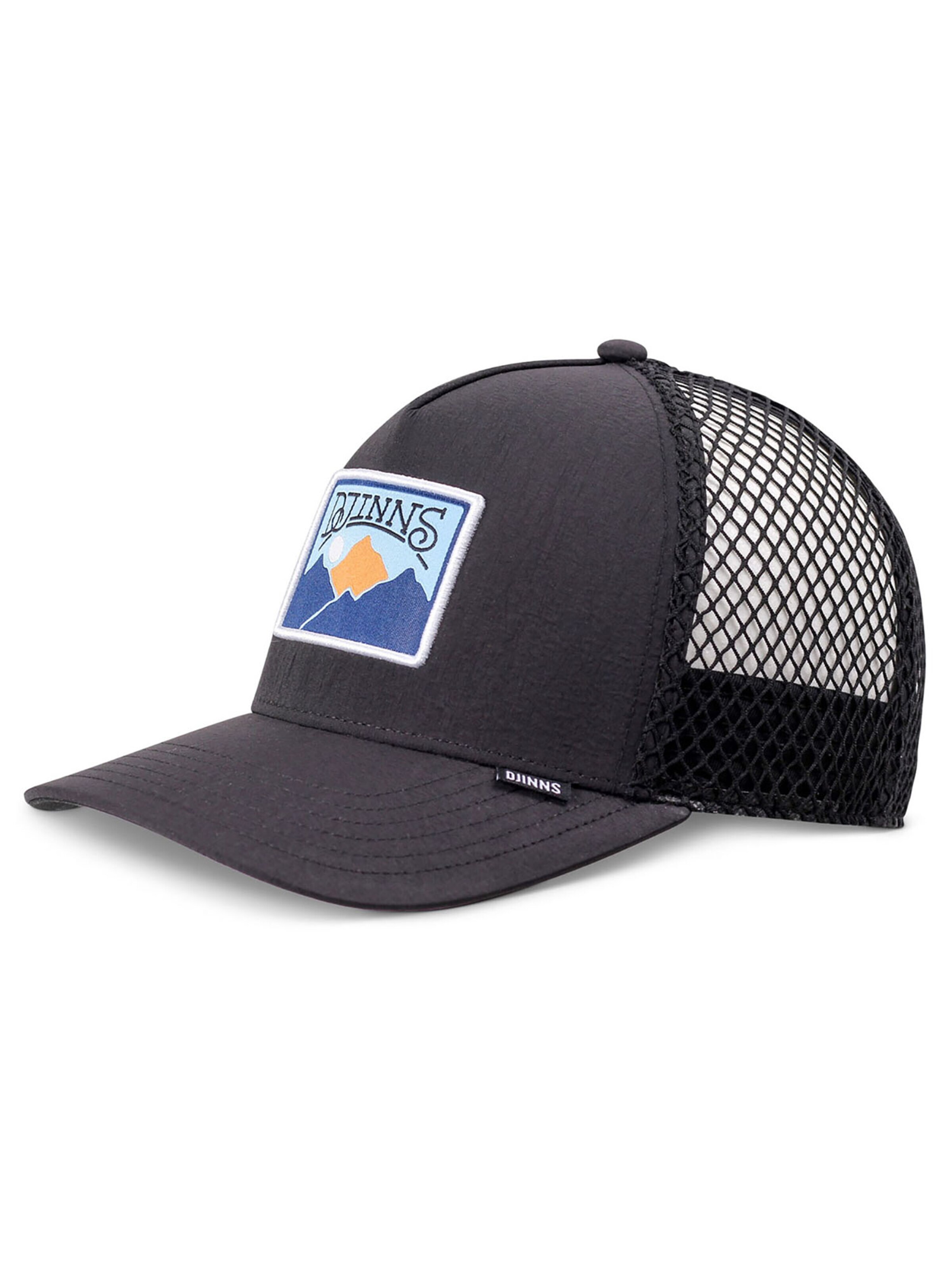DJINNS Cap 'HFT BigNet Mountain' in Black