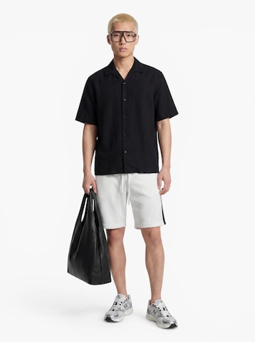 balta JACK & JONES Plačios klešnės Kelnės 'JPSTBILL'