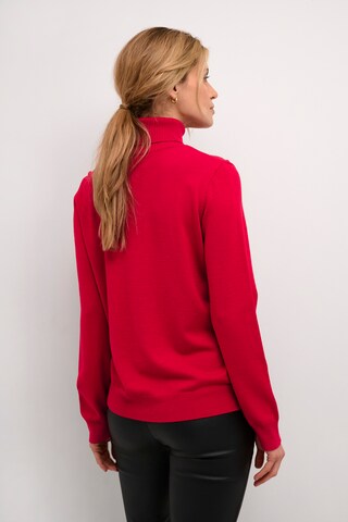 Pull-over 'CR Villea' Cream en rouge