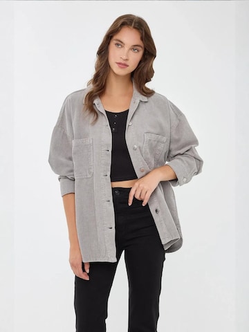 Hiccup - Casaco meia-estação em cinzento: frente