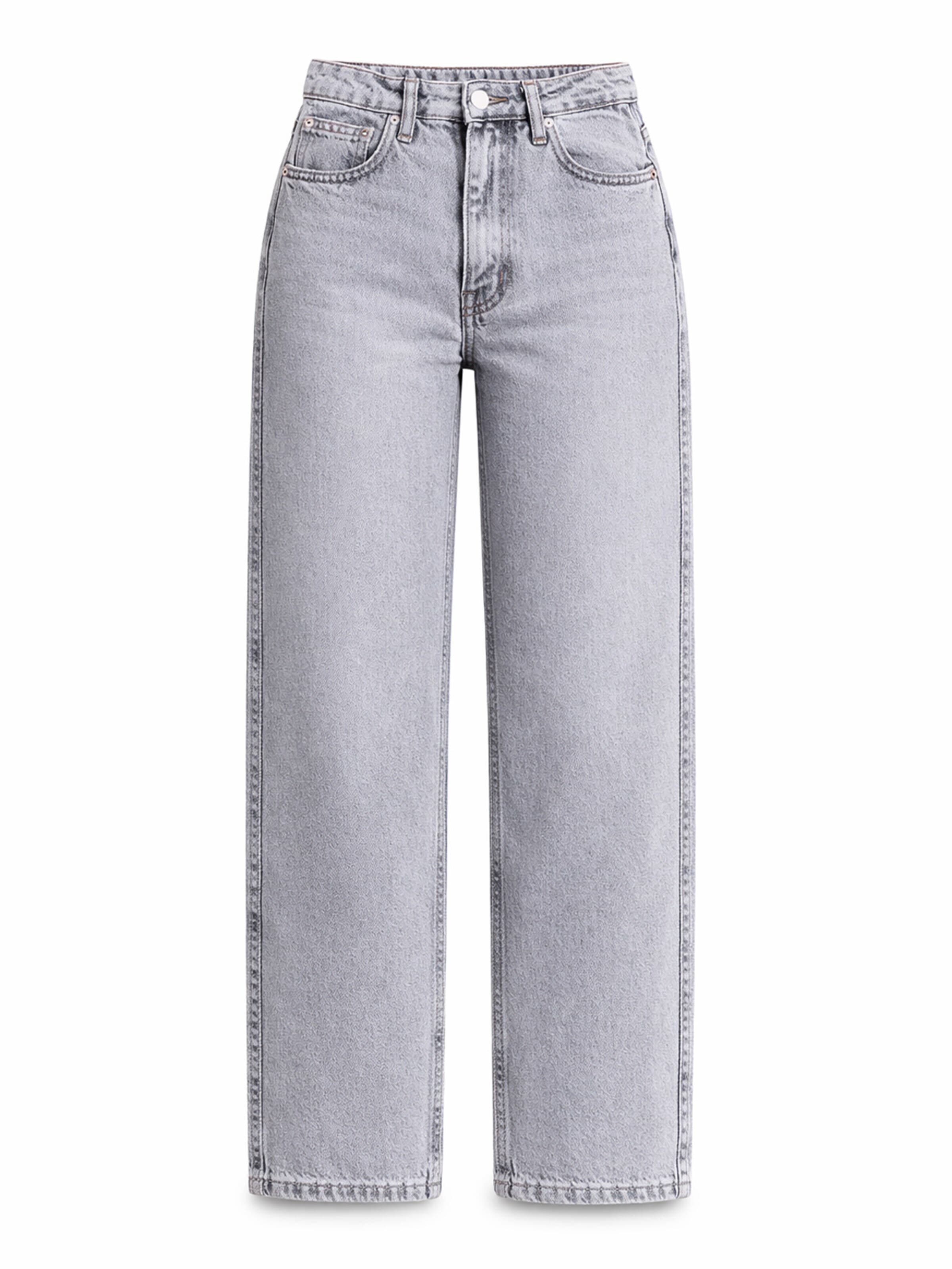 IT'S BASIC Loose fit Jeans 'June Relaxed Mid Rise Jeans' in Grey: front