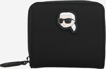 Karl Lagerfeld Портмоне 'IKONIK 2.0' в Черный: спереди