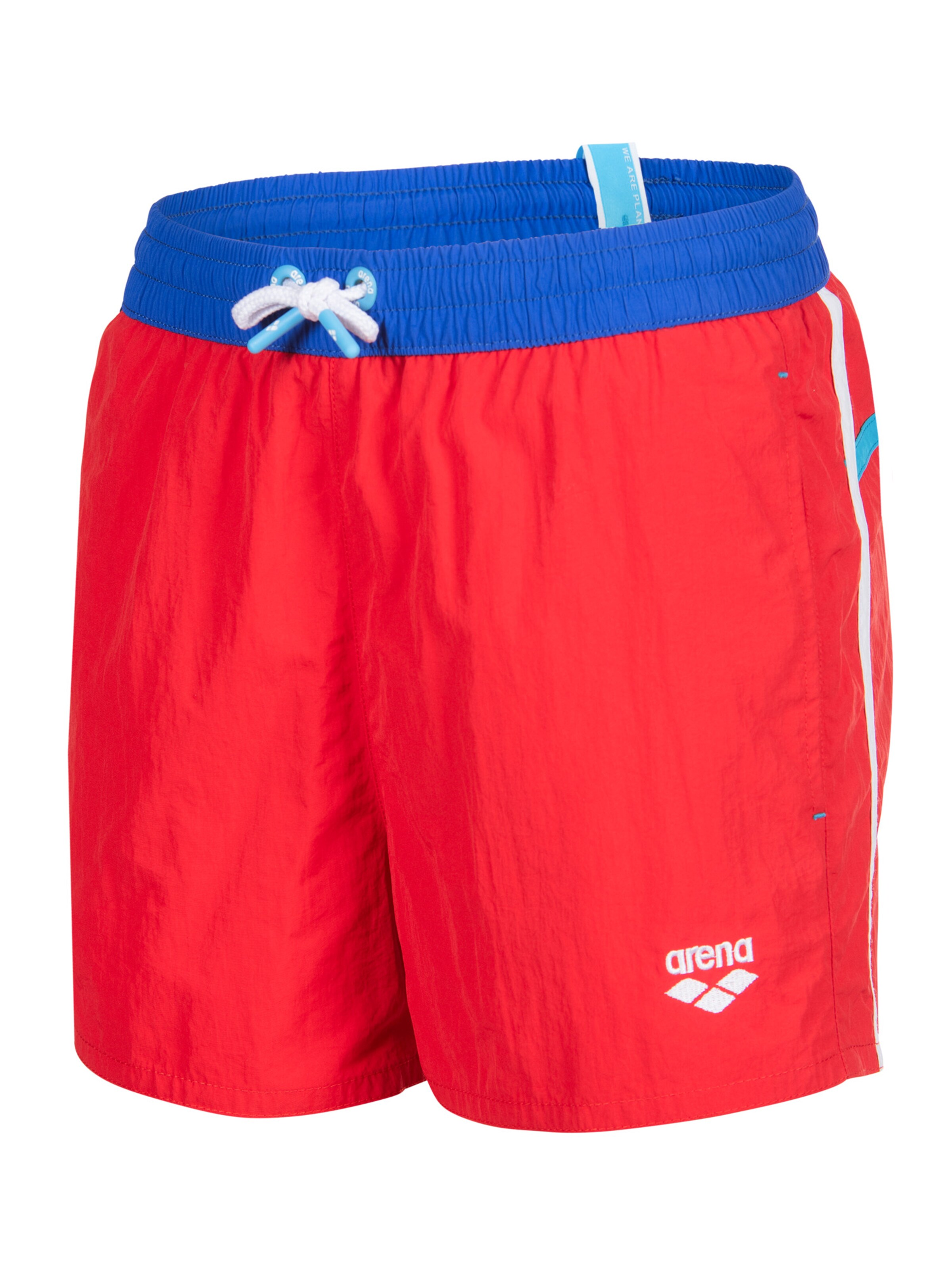 ARENA Badshorts 'TAPES BEACH SHORT' i röd