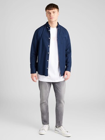 JACK & JONES Slim fit Overhemd 'CLASSIC' in Blauw