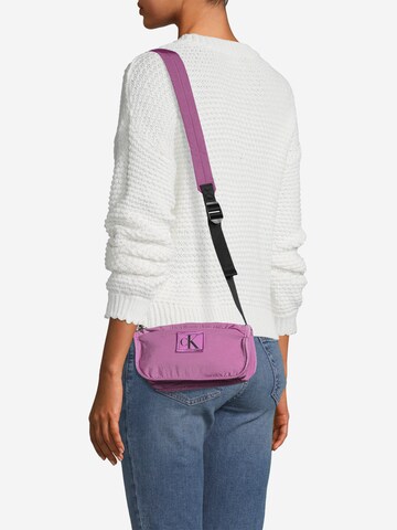 Calvin Klein Jeans Crossbody Bag in Purple