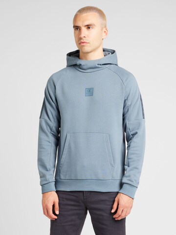 Champion Authentic Athletic Apparel Sweatshirt in Blau: Vorderseite