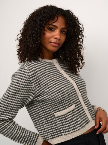 Kaffe Gebreid vest 'Ellery' in Grijs