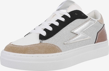 Ital-Design Sneaker in Gold: Vorderseite