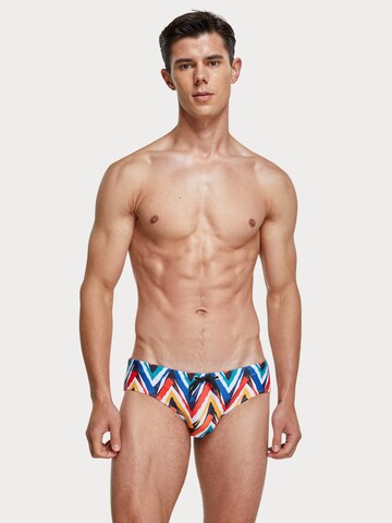 BIMONI Swim Trunks in White: front