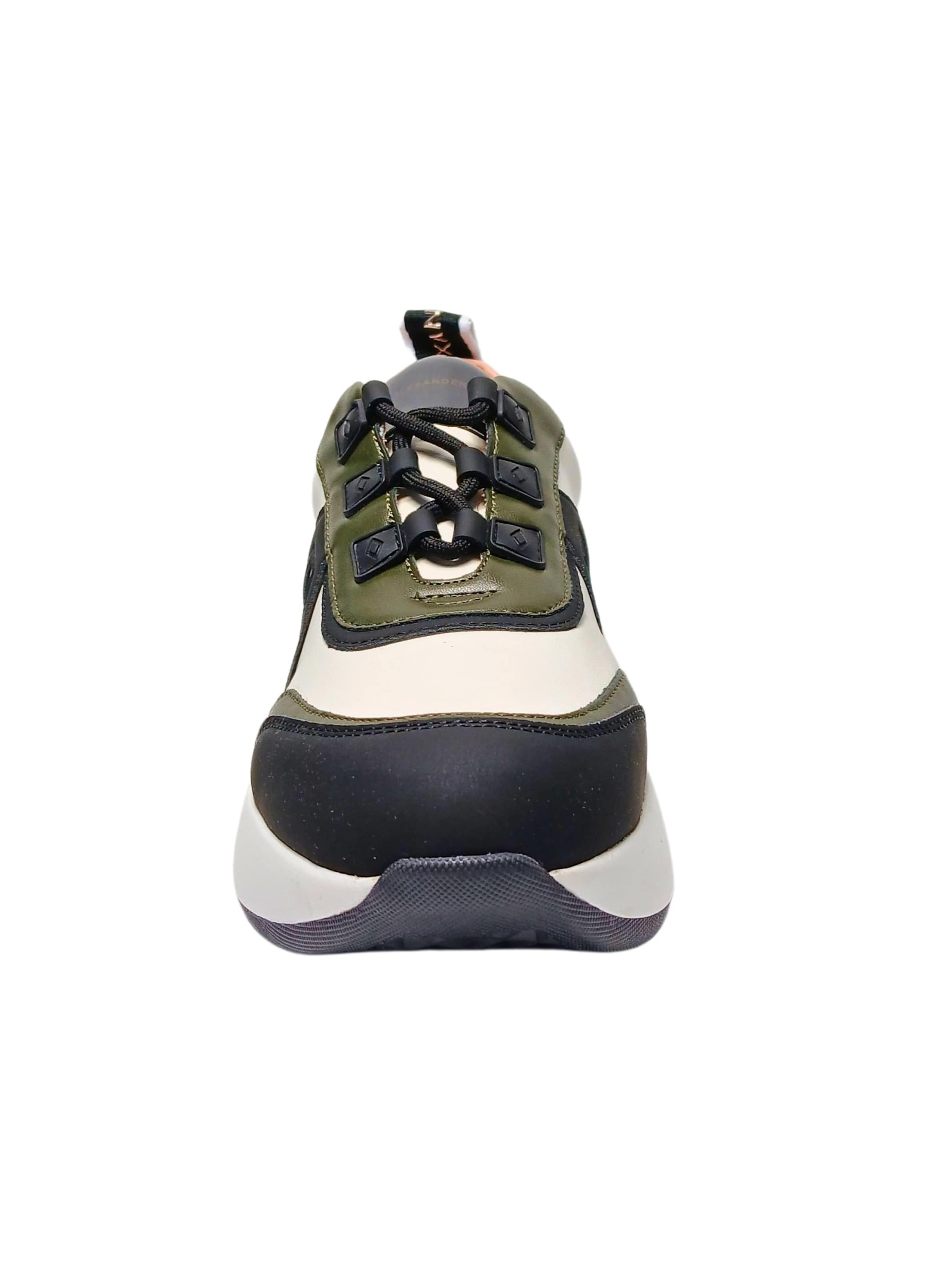 Alexander Smith Platform trainers in White