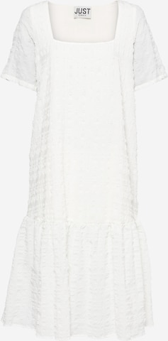 JUST FEMALE Sukienka 'Soffia' w kolorze biały: przód