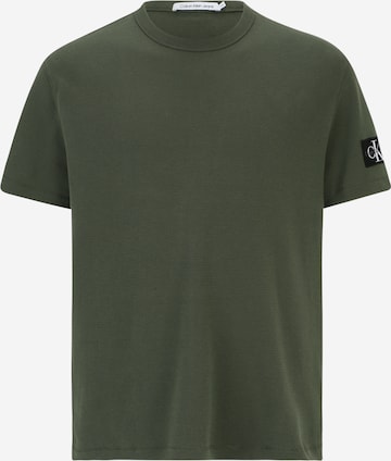 Calvin Klein Jeans Plus Shirt in Groen: voorkant