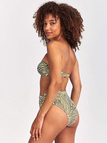 Shiwi Bandeau Bikini 'ZOE' in Grün