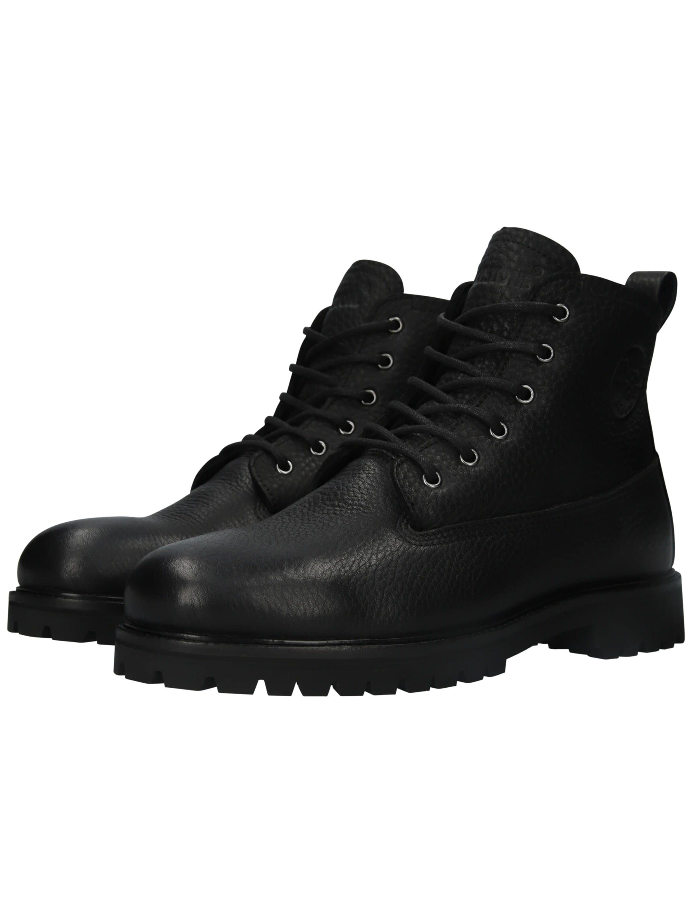 BLACKSTONE - Botas con cordones 'Rock Hardy OM62' en negro