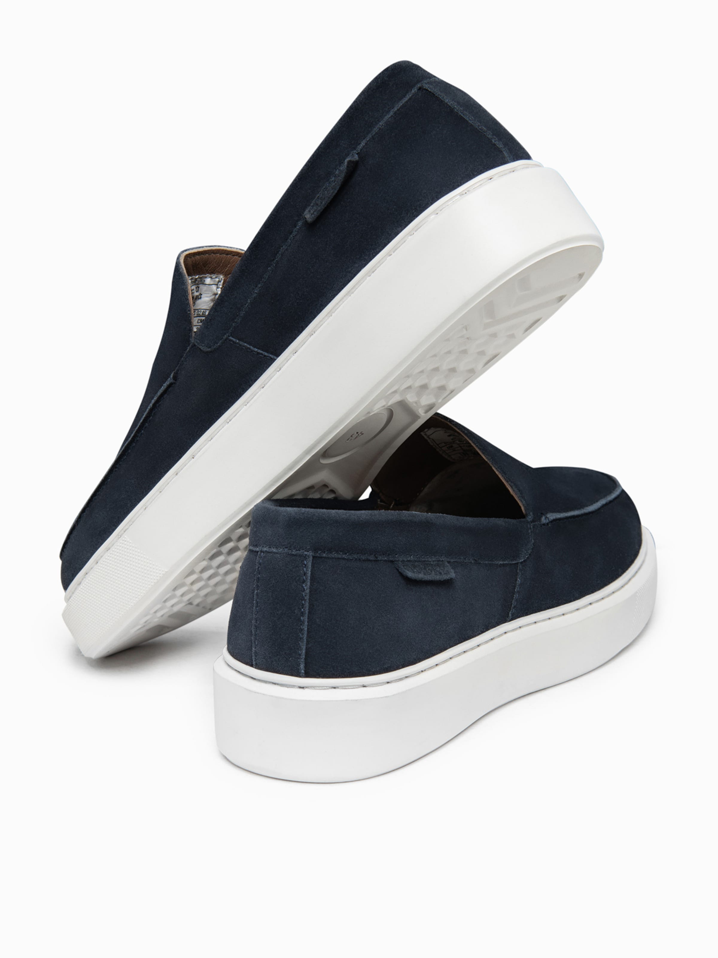 Ombre Moccasins in Blue