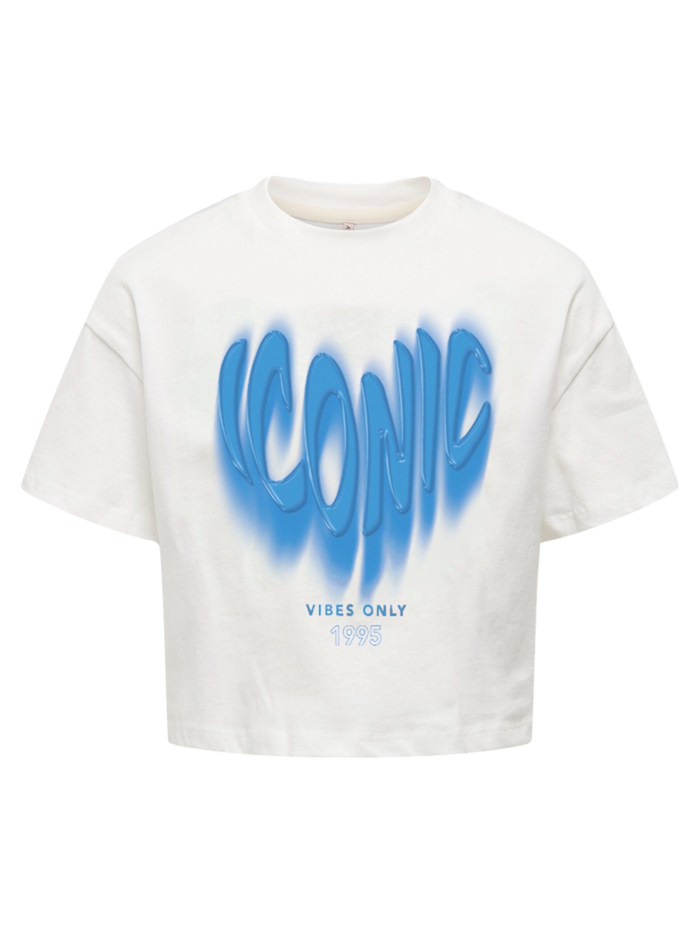 Maglietta 'Daphne Life' di ONLY GIRLS in blu: frontale