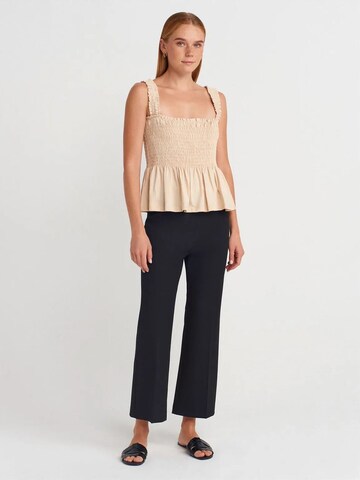 Dilvin Blouse in Beige