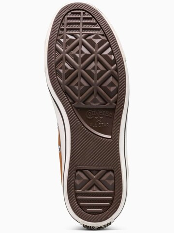 Sneaker alta di CONVERSE in marrone