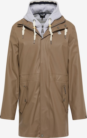 Schmuddelwedda Between-Seasons Parka in Grey: front