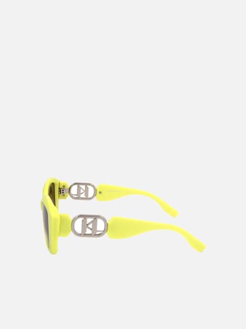 Occhiali da sole 'Karl Lagerfeld KL6102S Yellow 56/15/140 Women Sunglasses' di Karl Lagerfeld in giallo