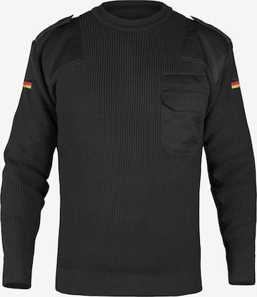 normani Pullover 'Dörentrup' in Schwarz: Vorderseite