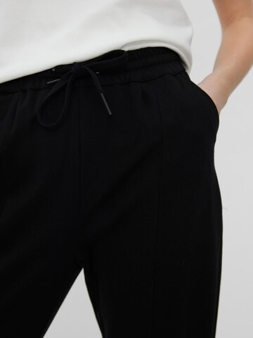 VERO MODA Tapered Hose 'Eva' in Schwarz