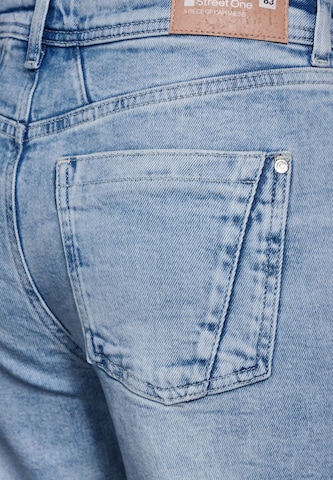 STREET ONE Regular Jeans in Blau