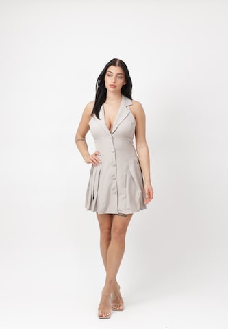Elara Dress in Beige