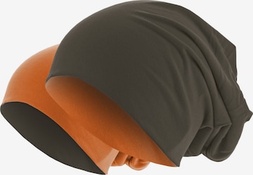 MSTRDS Beanie in Brown: front
