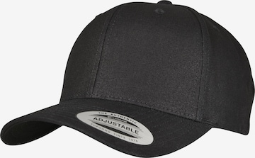 Casquette Flexfit en noir : devant