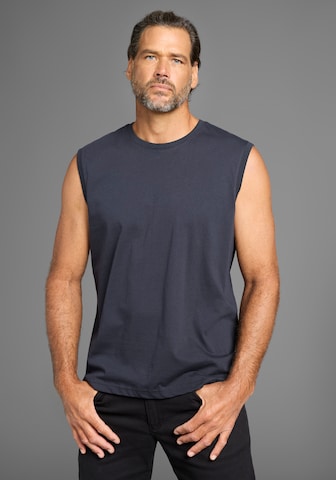 Man's World Shirt in Blue: front