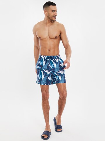 Shorts de bain 'Ashdale' Threadbare en bleu