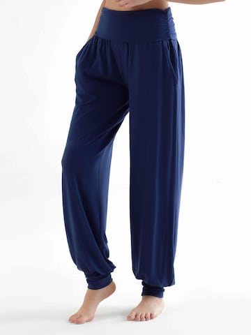 True North Loose fit Pants 'Yogahose' in Blue