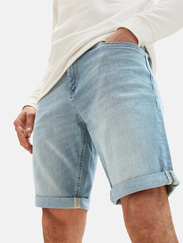 TOM TAILOR Regular Shorts 'Josh' in Blau