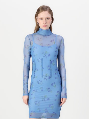 HUGO Jurk 'Nortenisa' in Blauw: voorkant