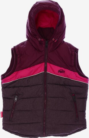 Superdry Weste XL in Rot: predná strana