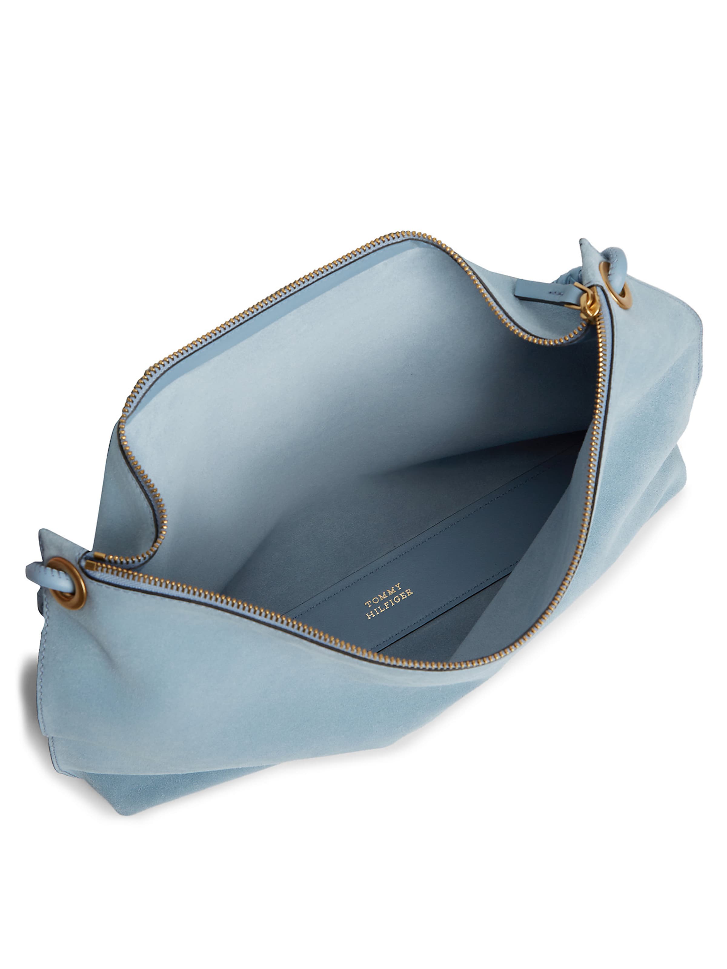 TOMMY HILFIGER Schultertasche in Blau